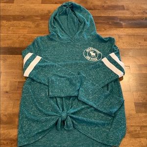 Long sleeve hooded tee